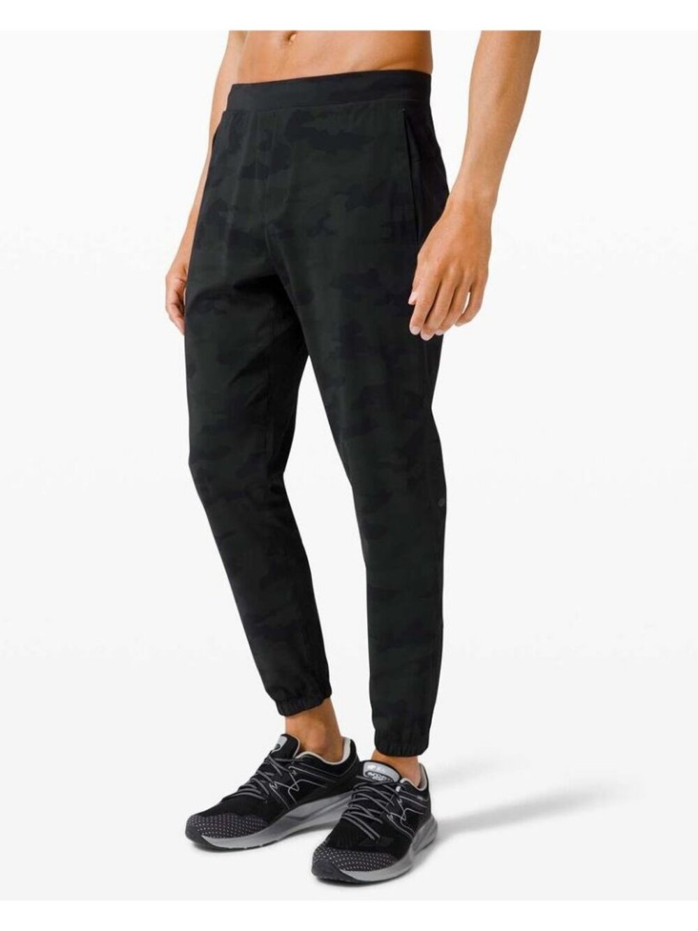 Lululemon Surge Jogger Shorter 27" In Heritage 365 Camo Black Multi